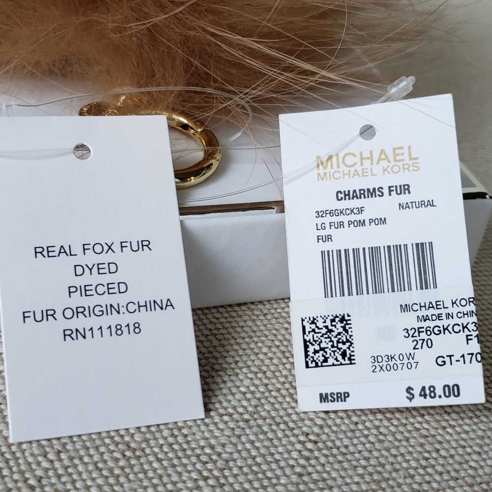 SOLD Michael Kors Ciara Bag + Wallet + Pom Vanilla - Picture 6 of 7